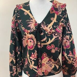 Love the Label Leonie Floral Print Top S